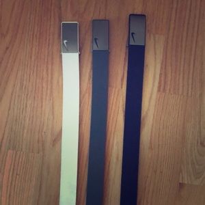 Nike Golf Belts x3